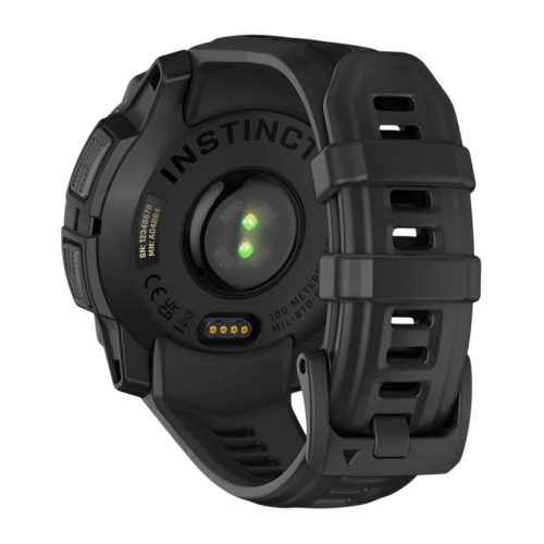 Умные часы Garmin Instinct 3 45mm Amoles Tactical Edition, Черный, Ремешок черный