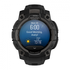 Умные часы Garmin Instinct 3 45mm Amoles Tactical Edition, Черный, Ремешок черный