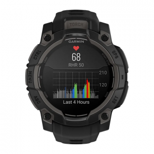 Умные часы Garmin Instinct 3 45mm Amoles Tactical Edition, Черный, Ремешок черный
