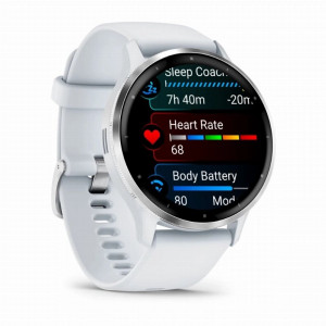 Умные часы Garmin Venu 3, Белый, Ремешок белый