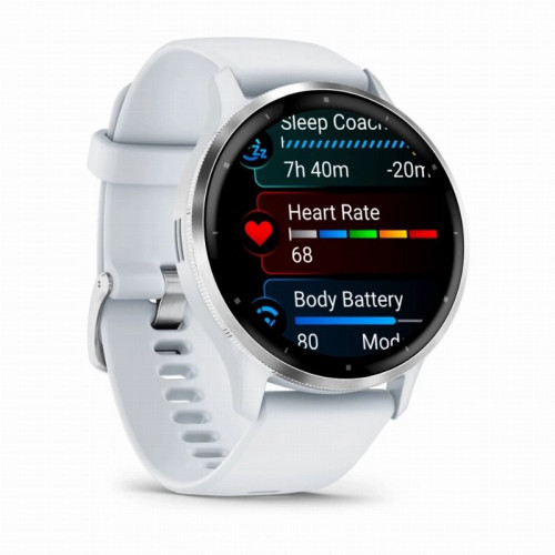 Умные часы Garmin Venu 3, Белый, Ремешок белый