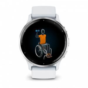 Умные часы Garmin Venu 3, Белый, Ремешок белый