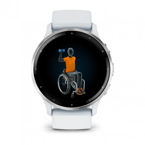 Умные часы Garmin Venu 3, Белый, Ремешок белый