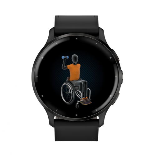 Умные часы Garmin Venu 3, Черный, Ремешок черный