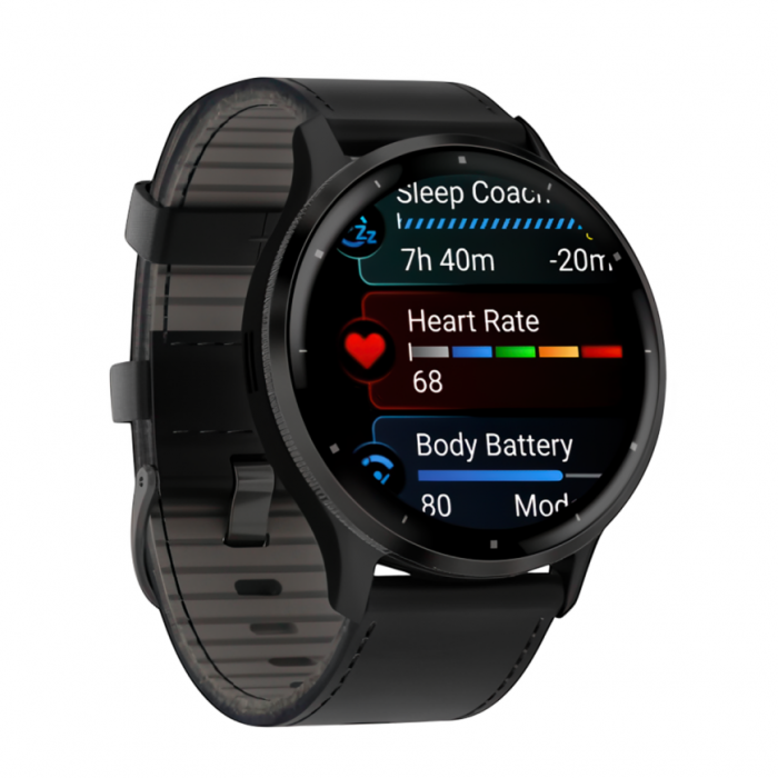 Умные часы Garmin Venu 3, Черный, Ремешок черный