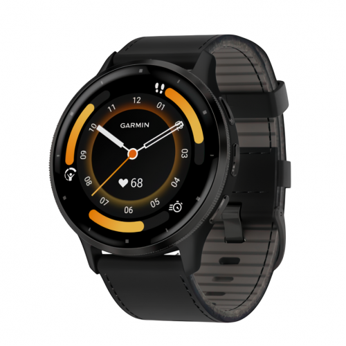 Умные часы Garmin Venu 3, Черный, Ремешок черный
