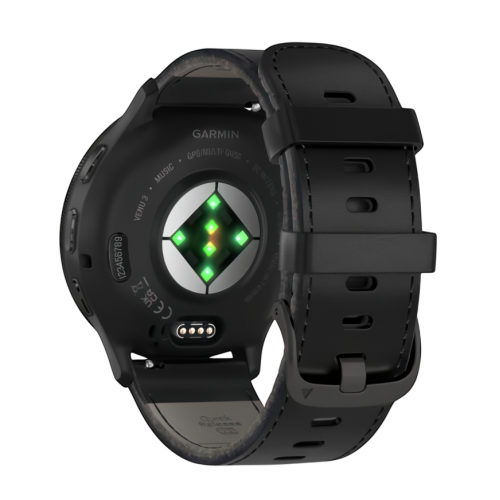 Умные часы Garmin Venu 3, Черный, Ремешок черный
