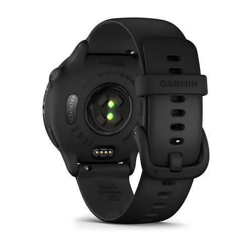 Умные часы Garmin Vivoactive 6, Темно-серый, Ремешок черный