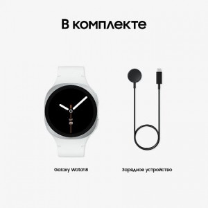 Умные часы Samsung Galaxy Watch 8 LTE 40mm, Silver