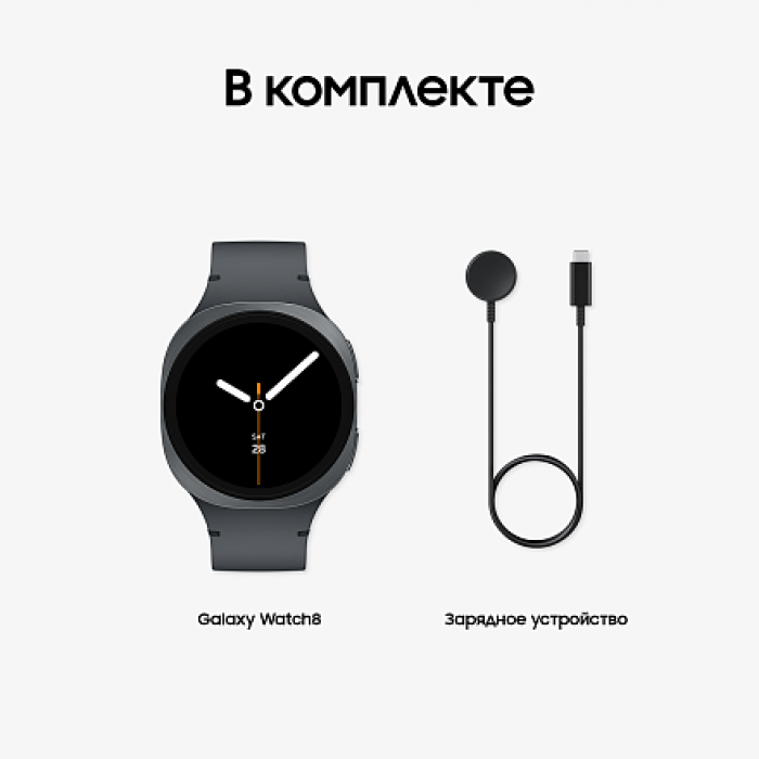 Умные часы Samsung Galaxy Watch 8 LTE 44mm, Graphite