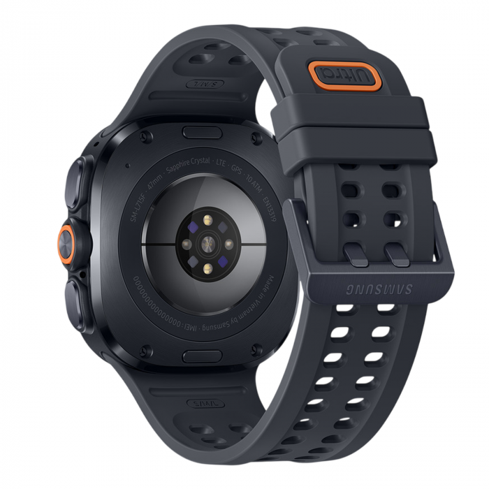 Умные часы Samsung Galaxy Watch Ultra 2 LTE 47mm, Titanium Gray Marine Band Black