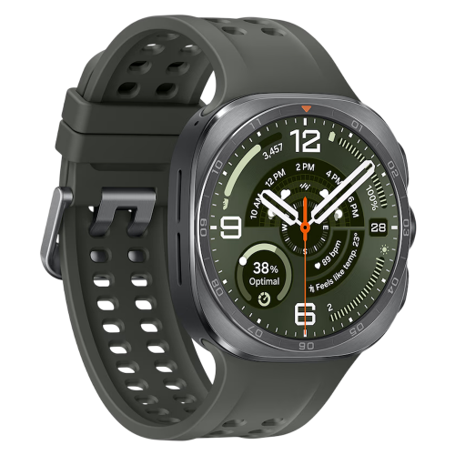 Умные часы Samsung Galaxy Watch Ultra 2 LTE 47mm, Titanium Silver Marine Band Olive