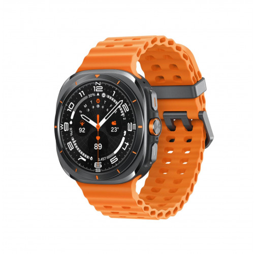 Умные часы Samsung Galaxy Watch Ultra (2025) LTE 47mm, Titanium Grey Marine Band Orange
