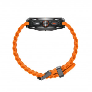 Умные часы Samsung Galaxy Watch Ultra (2025) LTE 47mm, Titanium Grey Marine Band Orange