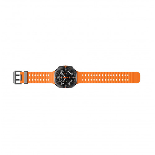 Умные часы Samsung Galaxy Watch Ultra (2025) LTE 47mm, Titanium Grey Marine Band Orange