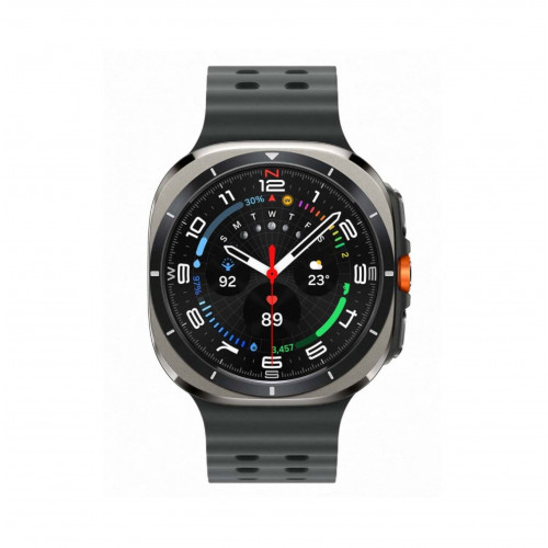 Умные часы Samsung Galaxy Watch Ultra (2025) LTE 47mm, Titanium Silver Marine Band Dark Grey