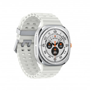 Умные часы Samsung Galaxy Watch Ultra (2025) LTE 47mm, Titanium White Marine Band White