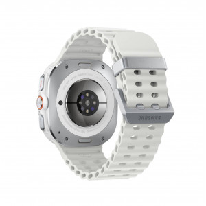 Умные часы Samsung Galaxy Watch Ultra (2025) LTE 47mm, Titanium White Marine Band White