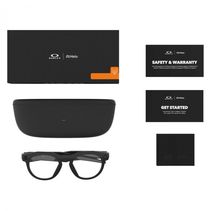 Умные очки Oakley Meta HSTN S51, Black/Clear (OW8002)