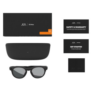 Умные очки OAKLEY HSTN, Black/Prizm Black Polarized