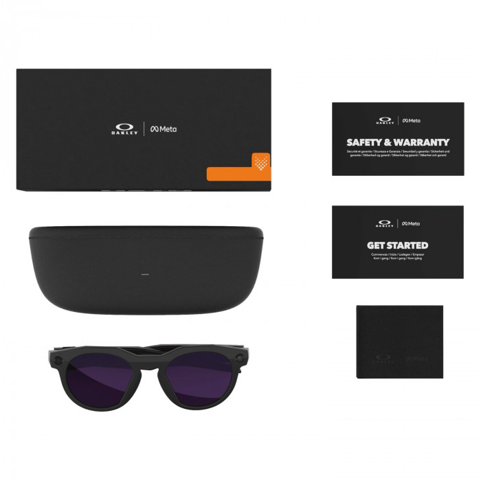 Умные очки Oakley Meta HSTN S51, Black/Transitions Amethyst (OW8002)