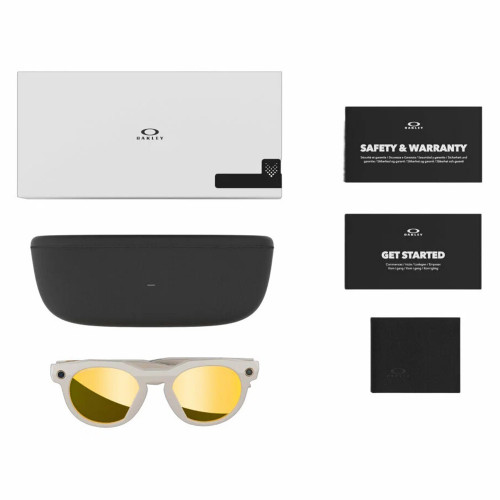 Умные очки OAKLEY HSTN, Warm Grey/Prizm 24K Polarized