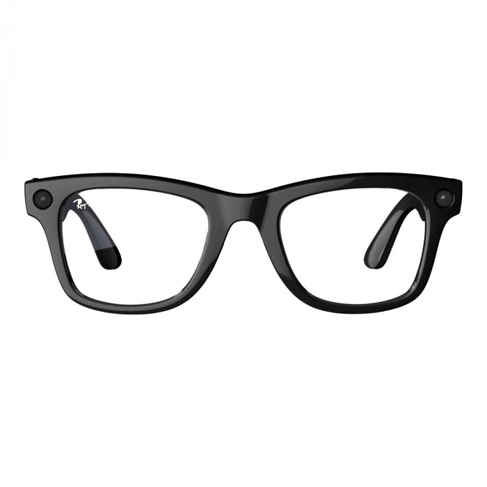Умные очки Ray-Ban Meta Wayfarer (Gen 1) S50, Shiny Black/Clear (RW4006)