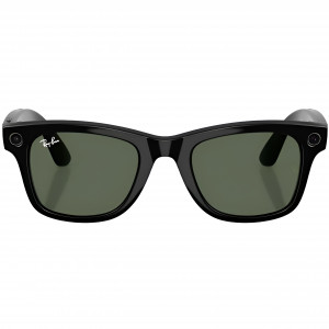 Умные очки Ray-Ban Meta Wayfarer (Gen 2) S50, Shiny Black/G-15 Green (RW4012)