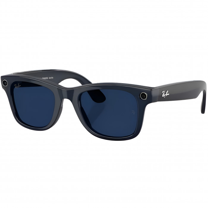 Умные очки Ray-Ban Meta Wayfarer (Gen 2) S53, Shiny Cosmic Blue/Transitions Sapphire (RW4012)
