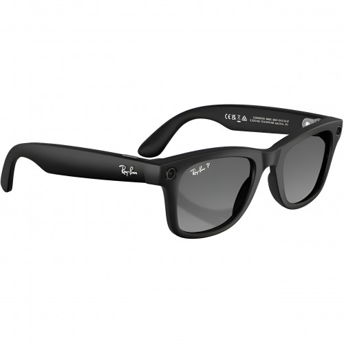 Умные очки Ray-Ban Meta Wayfarer (Gen 2) S50, Matte Black/Polarized Gradient Graphite (RW4012)