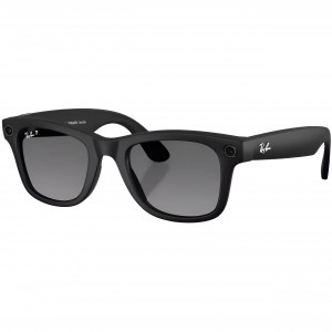 Умные очки Ray-Ban Meta Wayfarer (Gen 2) S50, Matte Black/Polarized Gradient Graphite (RW4012)