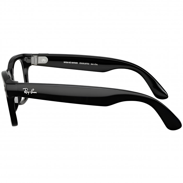 Умные очки Ray-Ban Meta Wayfarer (Gen 2) S50, Shiny Black/Transitions Graphite Green (RW4012)