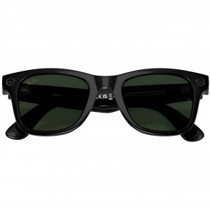 Умные очки Ray-Ban Meta Wayfarer (Gen 2) S50, Shiny Black/Transitions Graphite Green (RW4012)
