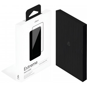 Защитное стекло 3D uBear Extreme для Samsung S26 Plus, черная рамка