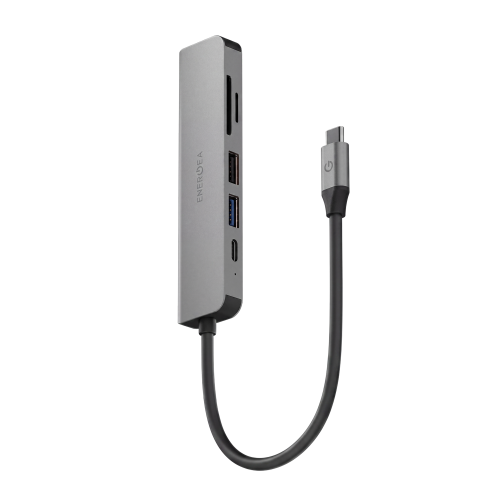 Адаптер-переходник Energea AluHub HD3 6in1, серый