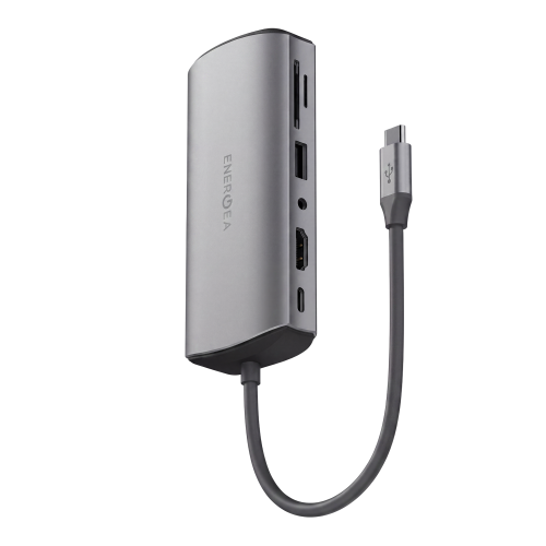 Адаптер-переходник Energea AluHub Max 11in1, серый