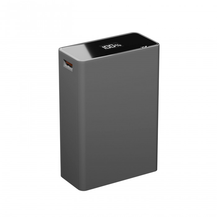 Внешний аккумулятор VLP B-Energy 20000mAh, 65W, Steel Gray