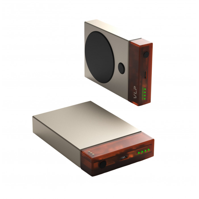 Внешний аккумулятор VLP NEO Magsafe 10000mAh, Amber gray