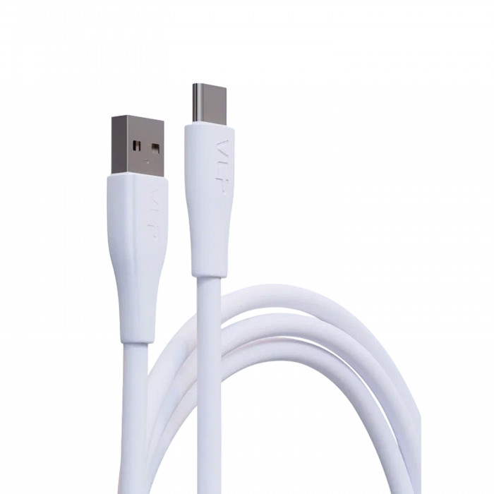 Дата-кабель VLP LITE Color Line  USB – Type-C, 1м, 60W, белый