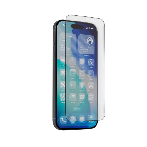 Защитное стекло AceCase AceGlass Матовое для iPhone 17 Pro, ультратонкая рамка